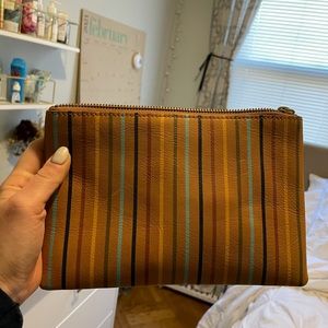 Madewell Leather Pouch Clutch